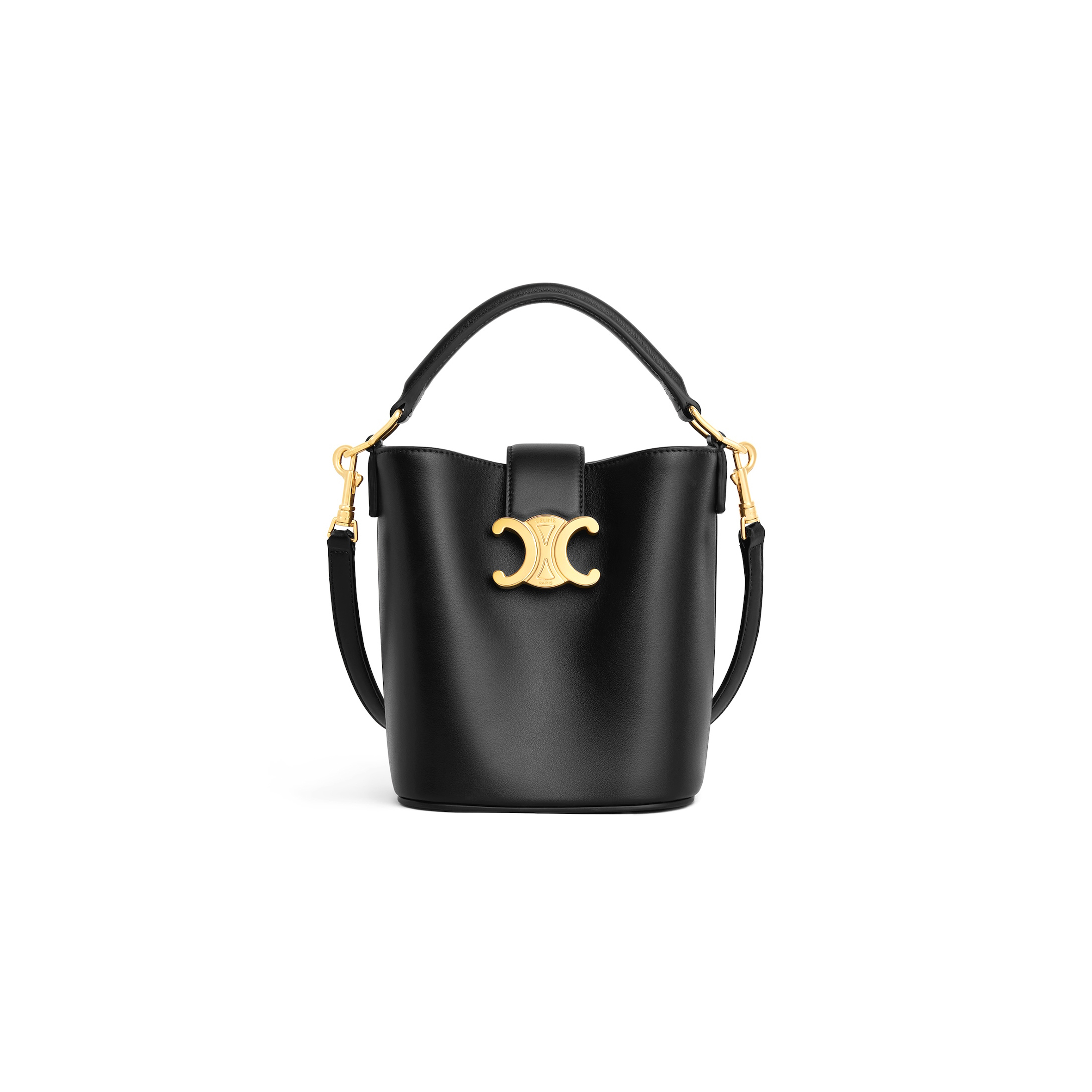 Ce**e mini bucket l0*ise in smooth calfskin 10n473ghj.38no (13.5*16*10cm)
